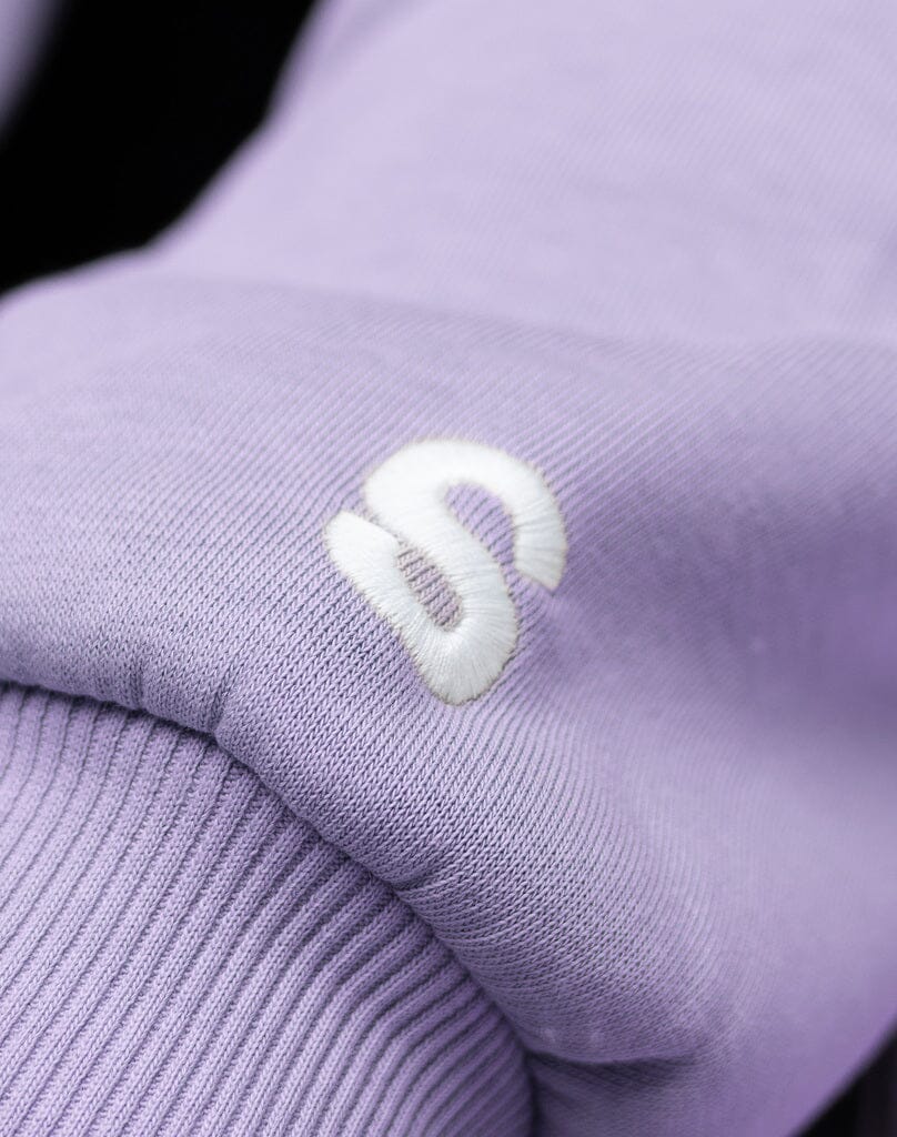 BASIC ZIP-HOODIE (PURPLE) - Image 6