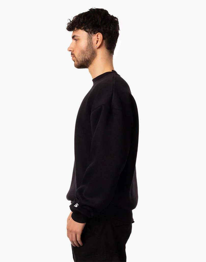 BASIC SWEATER (BLACK) - Image 3