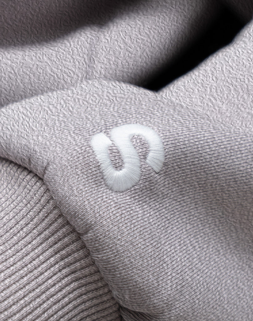 BASIC SWEATER (GREY MELANGE) - Image 6