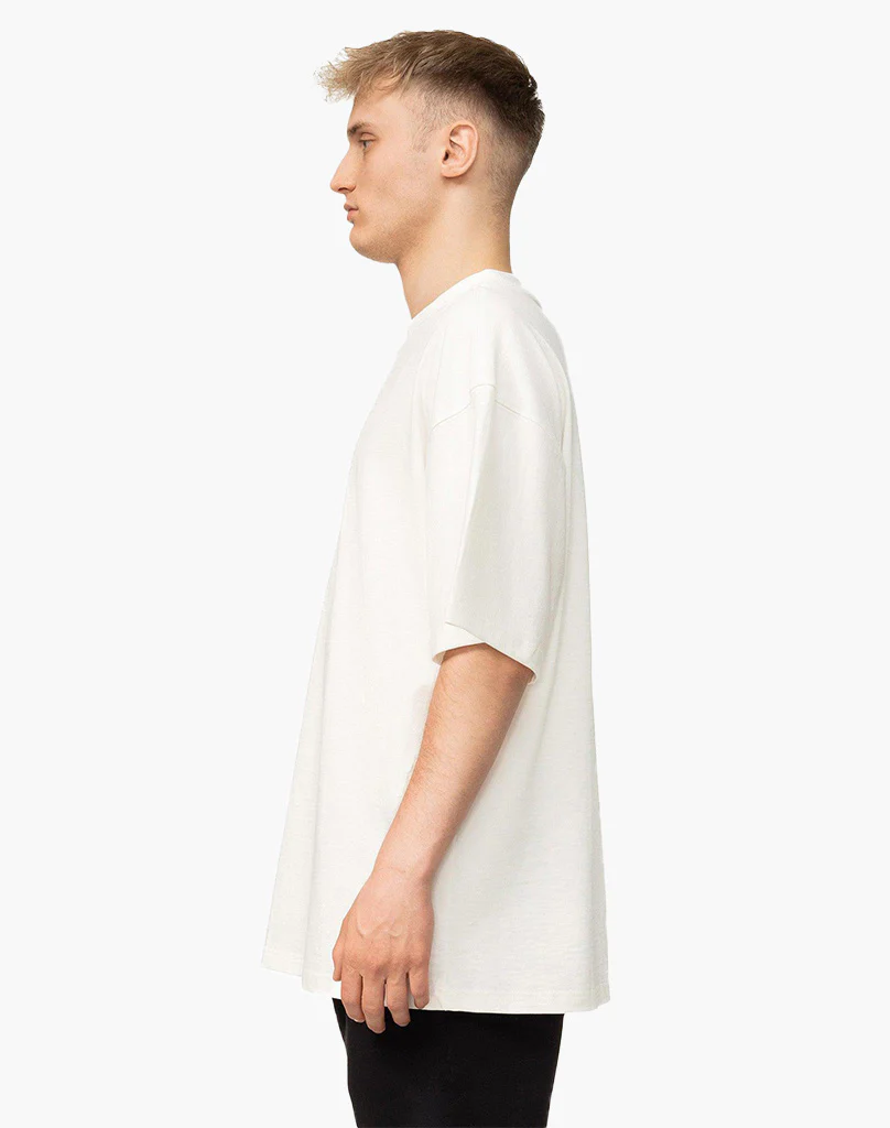 BASIC TEE (CREAM WHITE) - Image 4