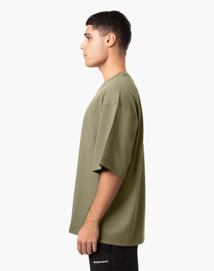 BASIC TEE (DARK GREEN) - Image 4