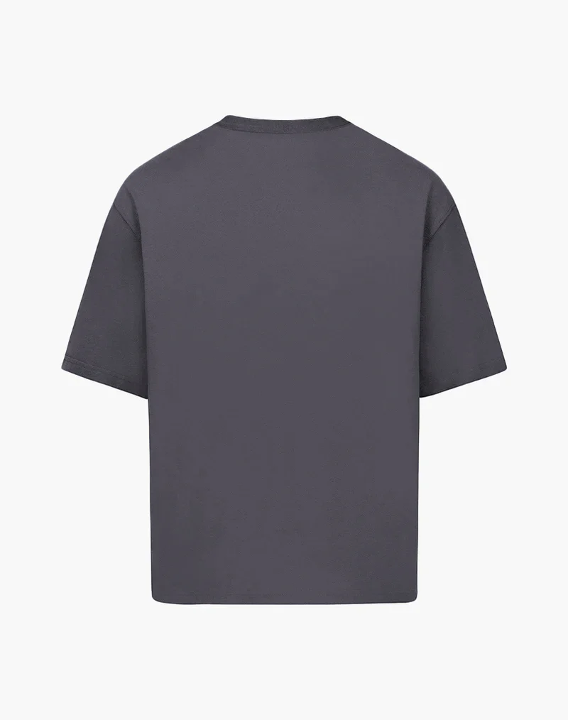 BASIC TEE (ANTHRAZIT) - Image 3