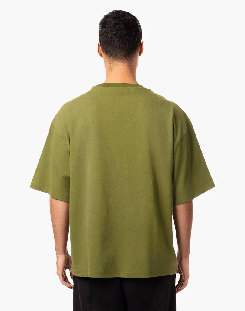 BASIC TEE (OLIVE GREEN) - Image 5