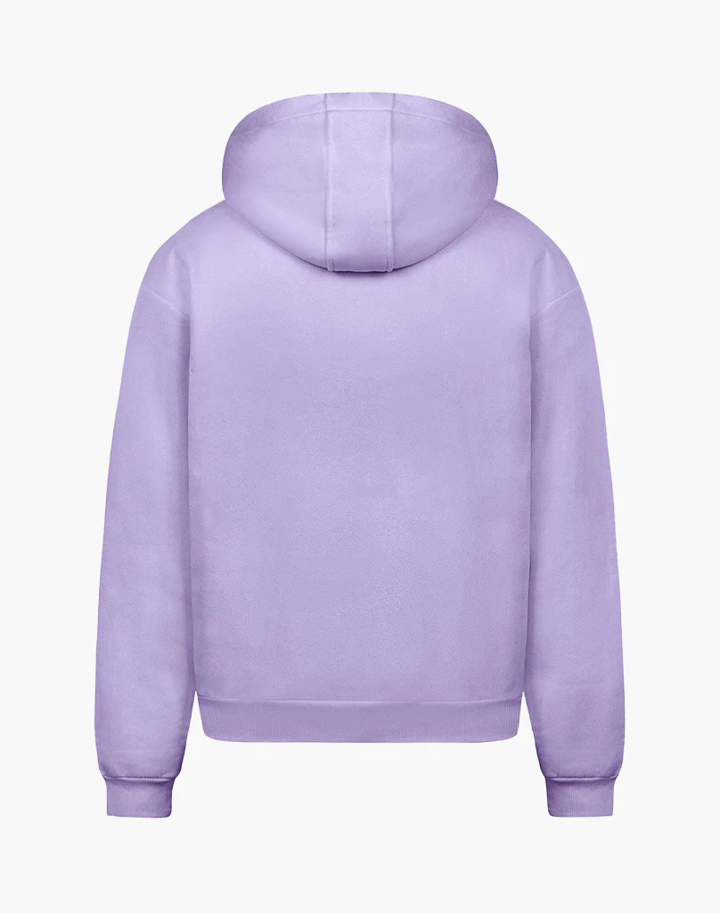 BASIC ZIP-HOODIE (PURPLE) - Image 3
