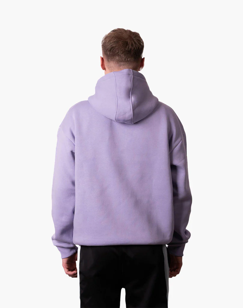 BASIC ZIP-HOODIE (PURPLE) - Image 5