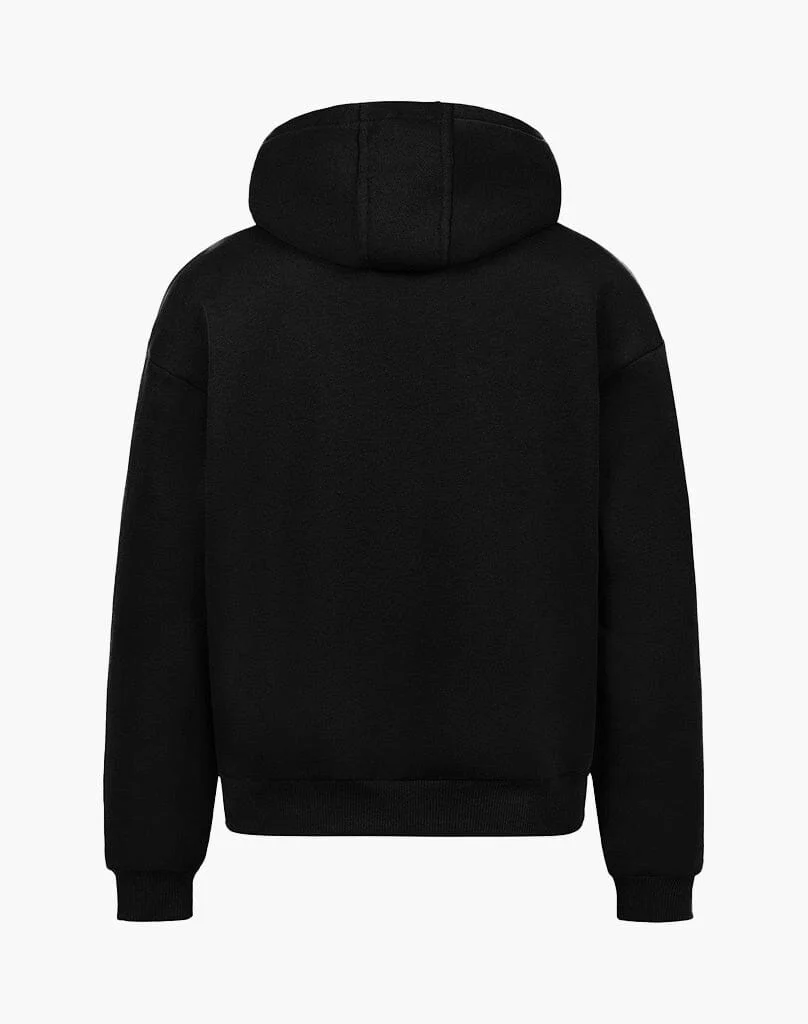 BASIC HOODIE (BLACK) - Image 3