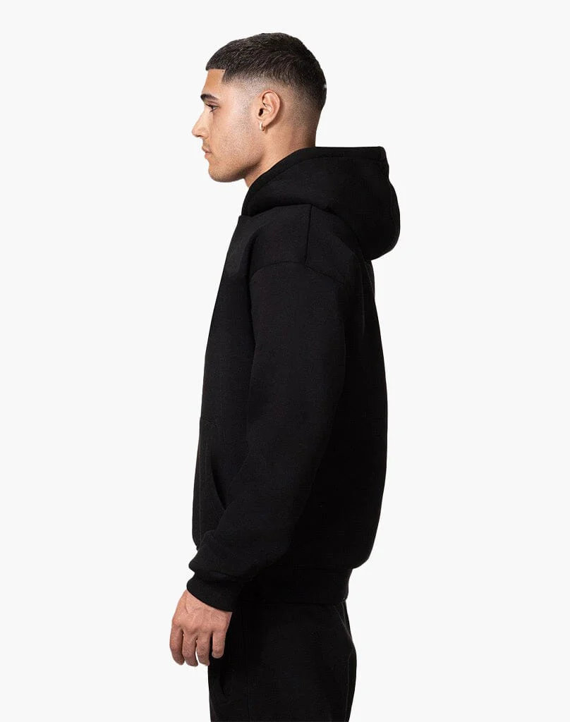 BASIC HOODIE (BLACK) - Image 5