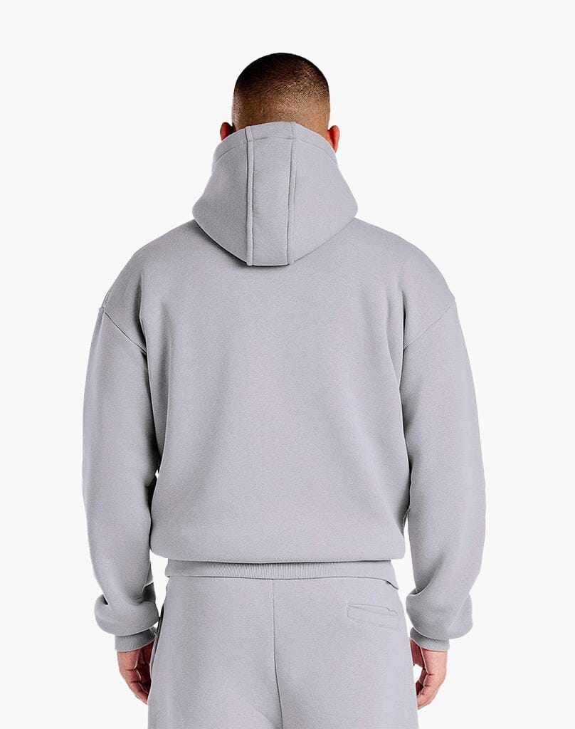 BASIC HOODIE (GREY) - Image 6