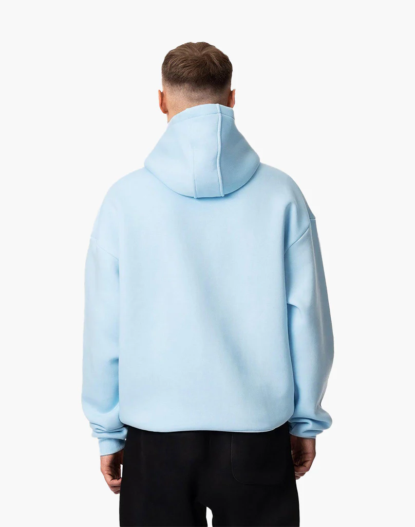 BASIC HOODIE (ICE BLUE) - Image 5