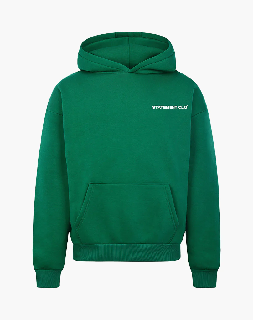 INITIAL HOODIE (WOOD GREEN) - Image 3