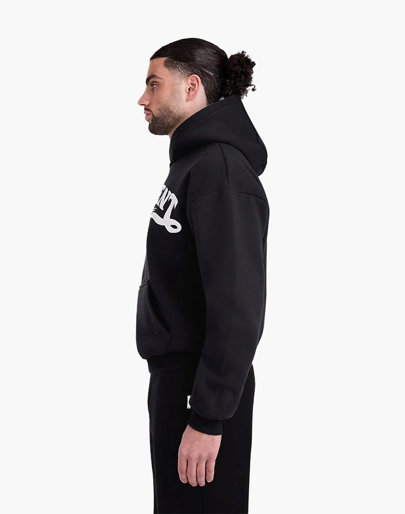 STATEMENT HOODIE (BLACK) - Image 4