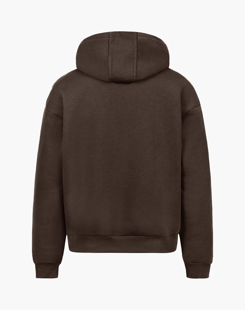 STATEMENT HOODIE (BROWN) - Image 3