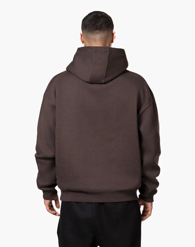 STATEMENT HOODIE (BROWN) - Image 5
