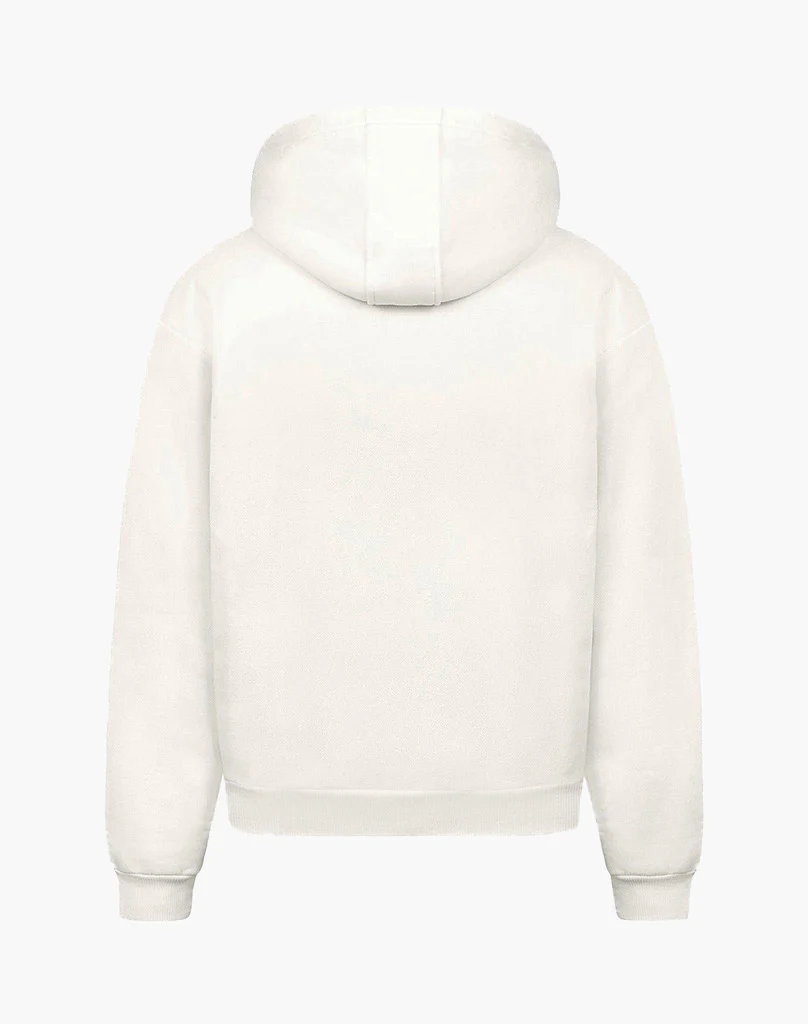 STATEMENT HOODIE (CREAM WHITE) - Image 3