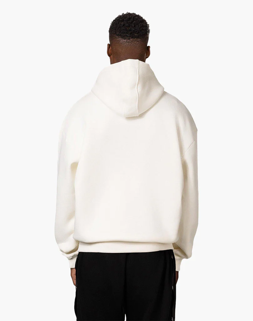 STATEMENT HOODIE (CREAM WHITE) - Image 5