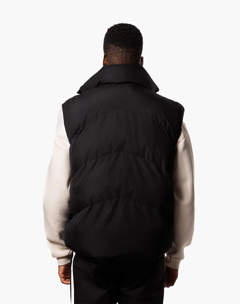 STMT PUFFER VEST (BLACK) - Image 4