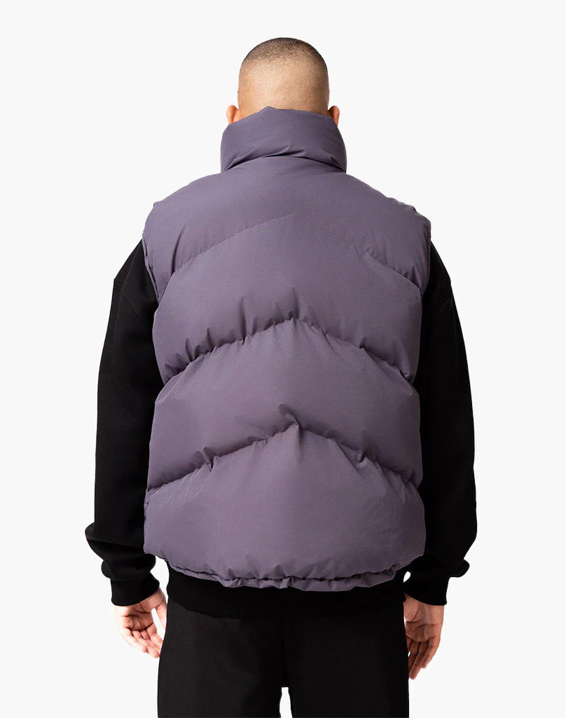 STMT PUFFER VEST (GREY) - Image 4