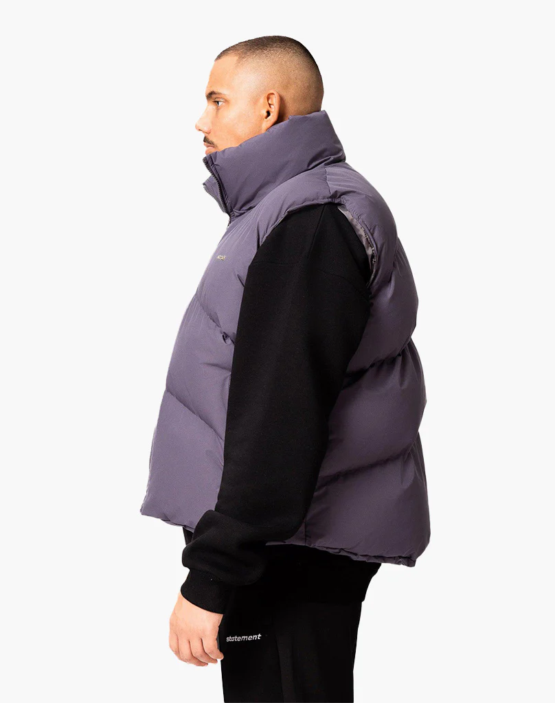 STMT PUFFER VEST (GREY) - Image 5
